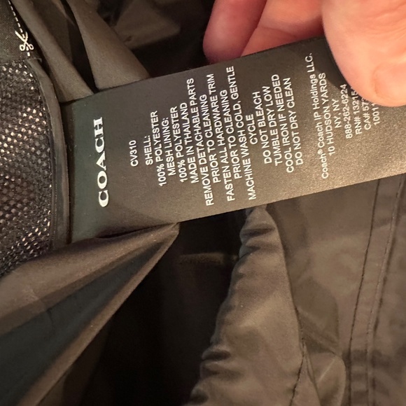 Coach, windbreaker, jacket, size medium - Picture 9 of 11